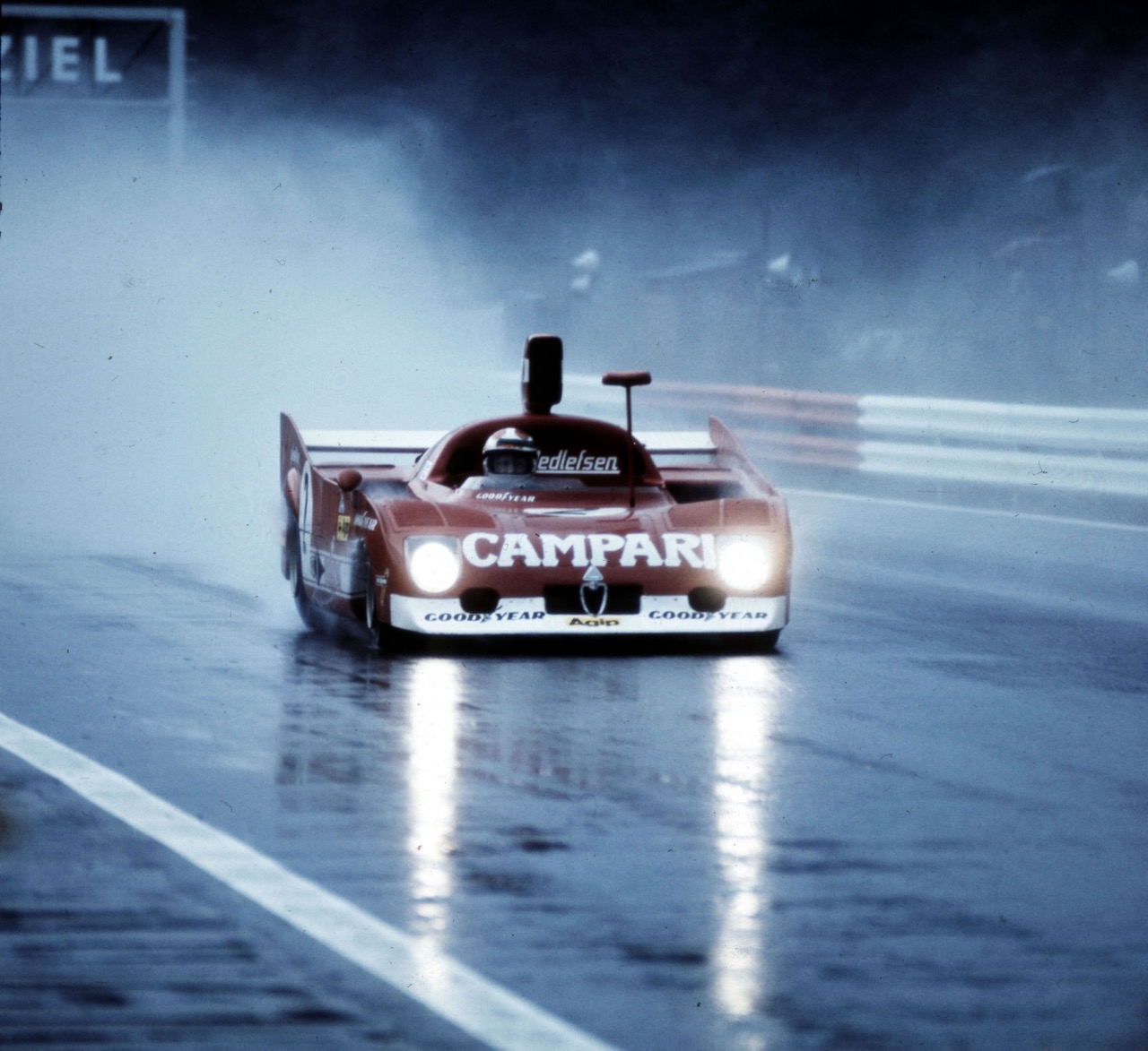The Alfa Romeo 33TT12 racing